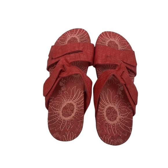 Vionic Orange Lauren Slip-On Sandal Slides Size 11 Wide Women's - Picture 3 of 7